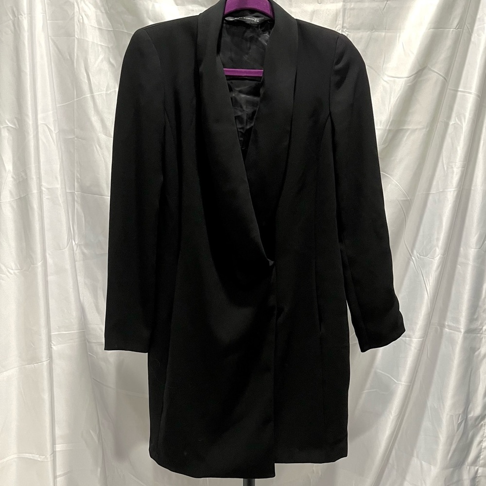 Zara Black Blazer Dress